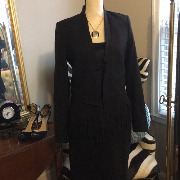 Banana Republic fringe bodice dress NWT - Picture 6 of 8